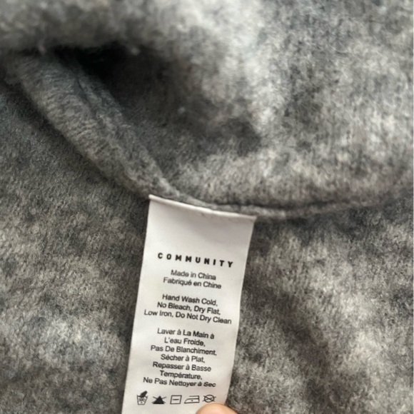 [XXS]Aritzia Community ionic cape cardigan sweater Poncho - Picture 8 of 12